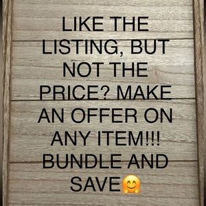 MAKE AN OFFER🤗🫶🏻💘